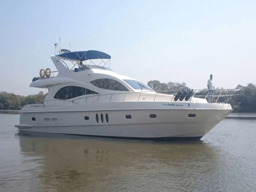 Birthday celebration on luxury yacht in goa