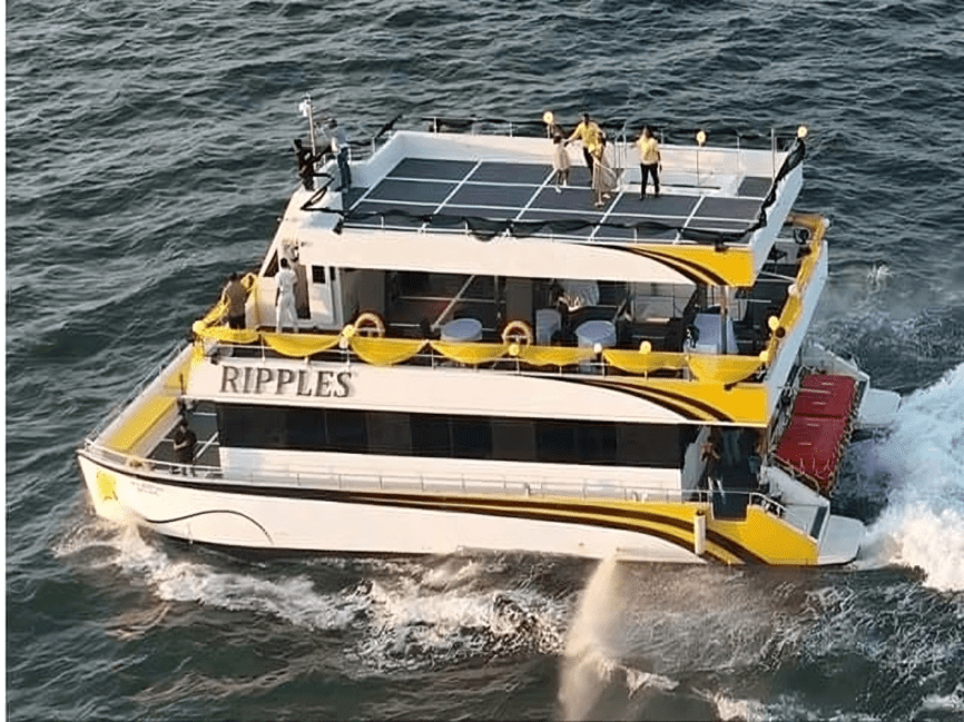 corporate parties on luxury yacht in goa.