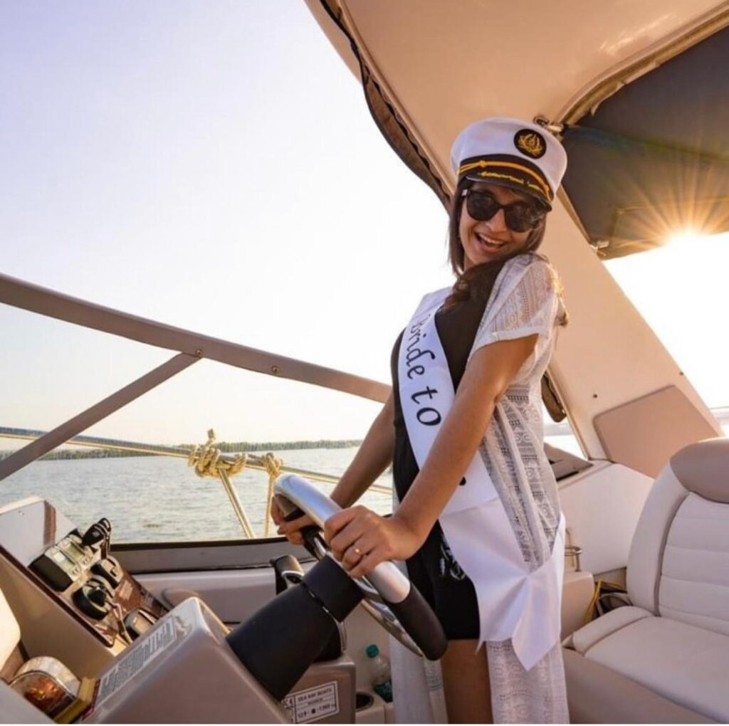 Goa Bachelor's party: experience yacht ride.