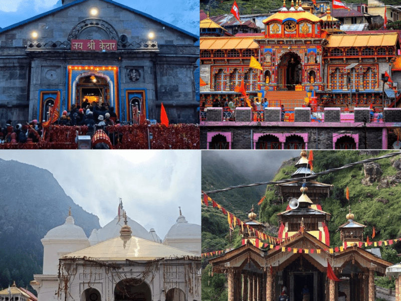 Soar above the Himalayas on a Do Dham or Char Dham Yatra Helicopter Tour.