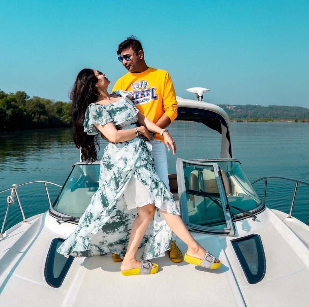 Luxurious yacht charter - the perfect backdrop for a romantic proposal.