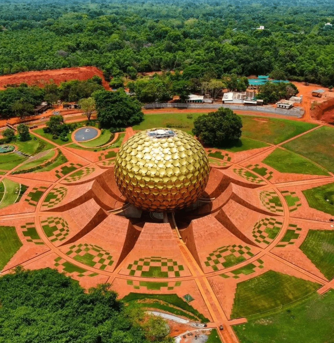 Matrimandir-Auroville-Pondicherry