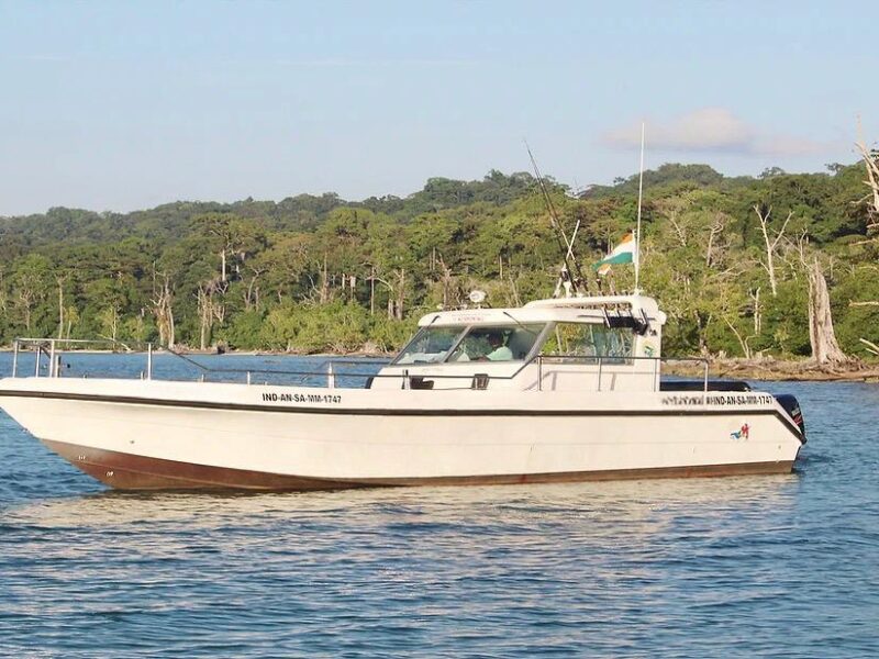 private yacht in Havelock island.