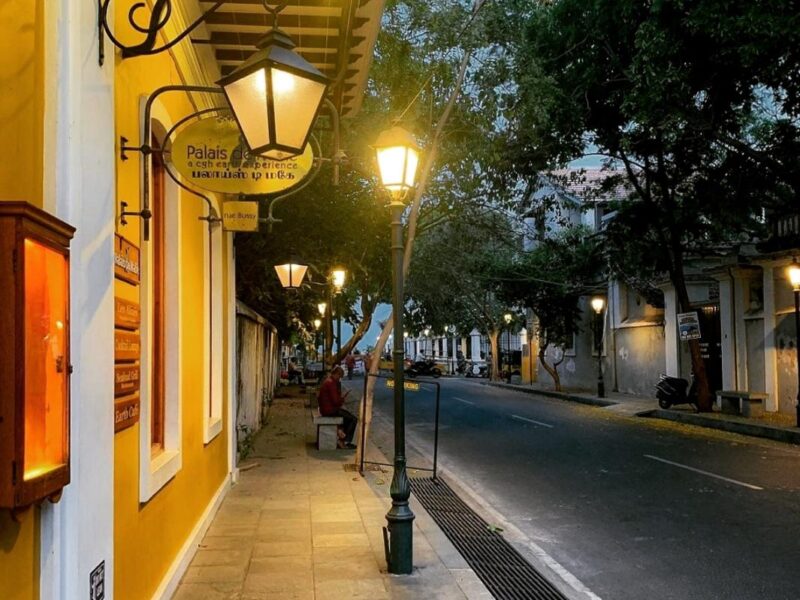 Pondicherry French quarter.