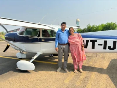 Plane joyride in Mumbai