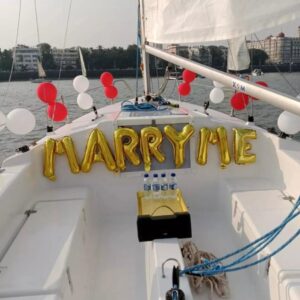 Mumbai yacht for proposal.