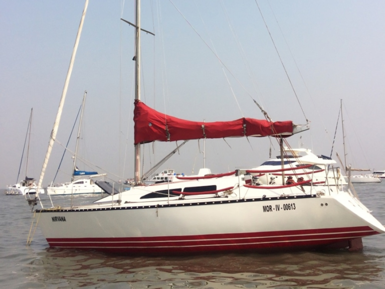 Blood vessel yacht in Mumbai.