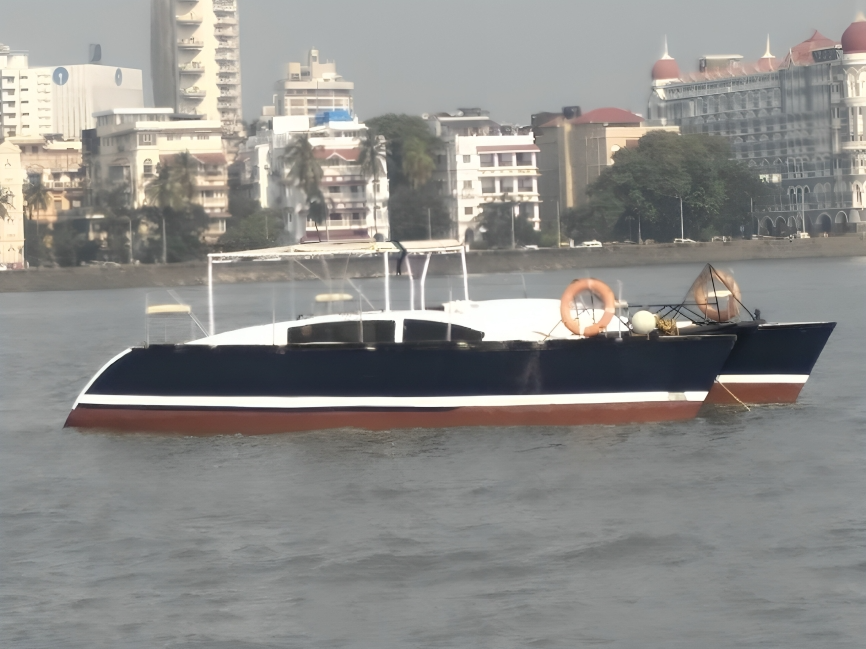 Hire a Fantasia Catamaran in Mumbai.