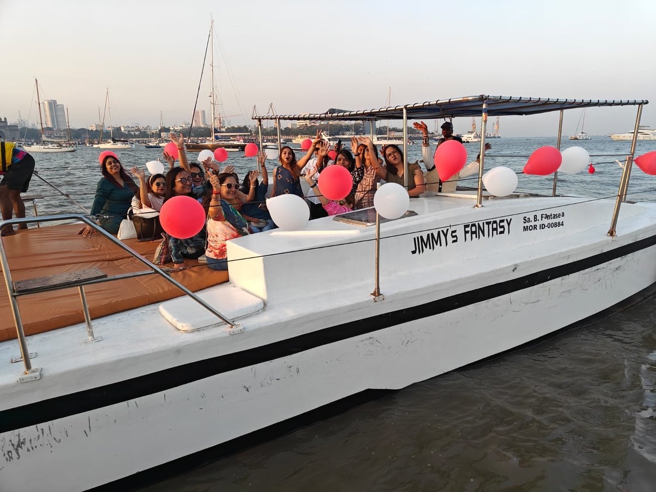 Enjoy Kitty Party on Fantasia Catamaran in Mumbai.