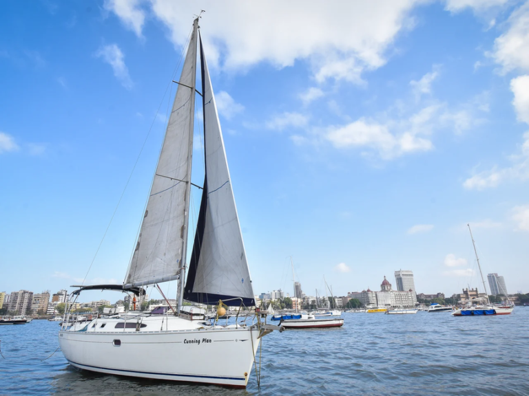 Jeanneau 34 Luxury yacht in Mumbai.