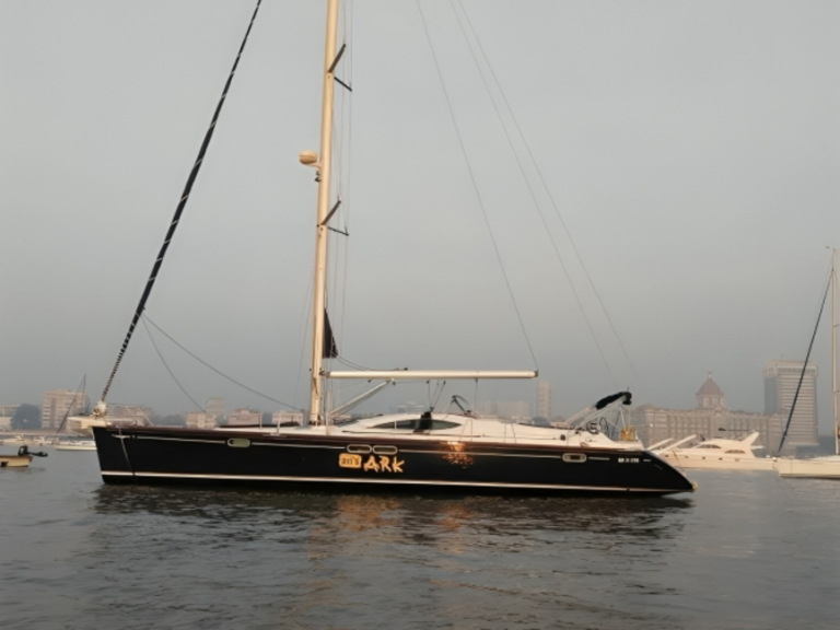 Jeanneau 54 a luxury sailing yacht in Mumbai