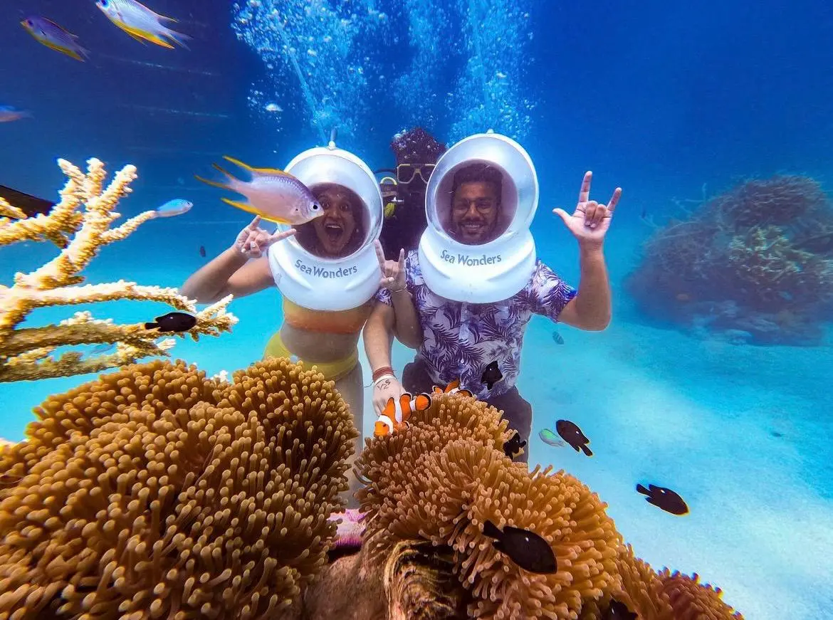 Scuba diving in Andaman island