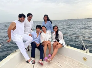 Friends gathering in Yacht Pondicherry.