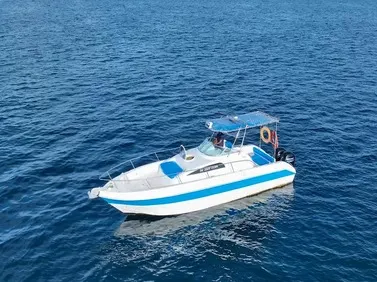Yacht in Pondicherry.